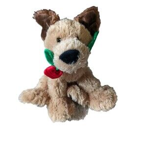 Valentines Gund Plush Puppy Dog Deangelo Holding Rose 7 Inch With Tag Toy Love